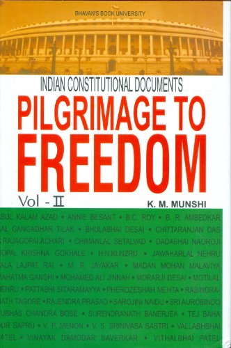 Stock image for Pilgrimage to Freedom Vol. II for sale by Basi6 International