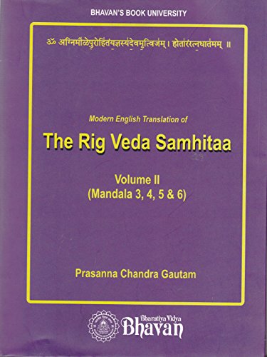 Stock image for Rig Veda Samhita Vol II (Mandalas 3,4,5 & 6) for sale by Book Deals