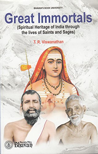 Stock image for Great Immortals Spiritual Heritage Of India Through The Lives Of Saints And Sages for sale by Books in my Basket