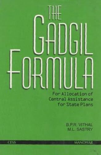 Imagen de archivo de The Gadgil Formula: For Allocation of Central Assistance for State Plans. a la venta por Books in my Basket
