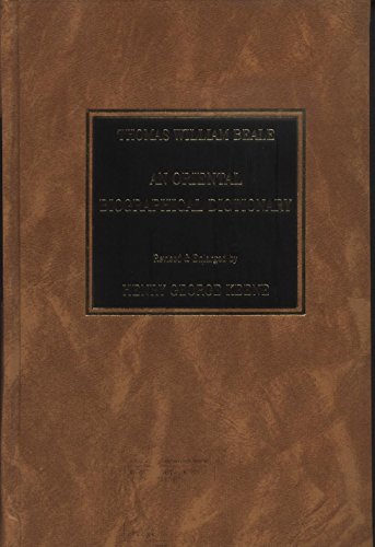 Imagen de archivo de An Oriental Biographical Dictionary a la venta por Books Puddle