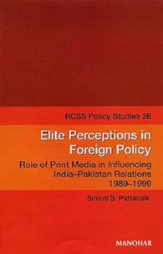 Beispielbild fr Elite Perceptions in Foreign Policy zum Verkauf von Blackwell's