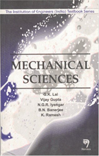 Beispielbild fr Mechanical Sciences zum Verkauf von Better World Books