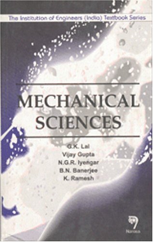9788173192135: Mechanical Sciences