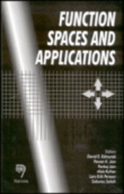 9788173193354: Function spaces and applications