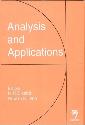 9788173194702: Analysis And Applications