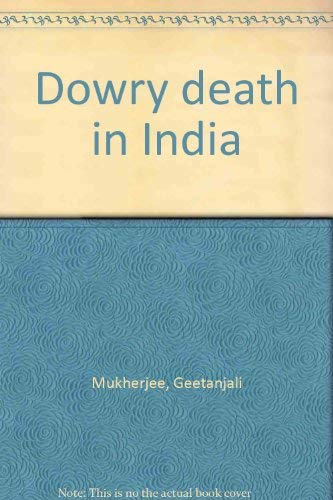 Stock image for Dowry Death in India for sale by Books Puddle