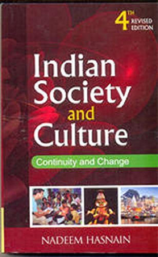 Imagen de archivo de Indian Society And Culture: Continuity And Change a la venta por dsmbooks