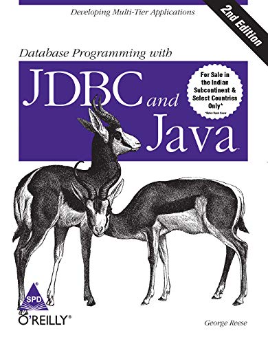 9788173662898: DATABASE PROGRAMMING WITH JDBC & JAVA,2E