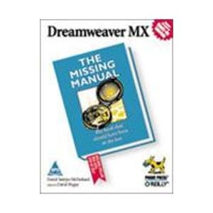 9788173662997: Dreamweaver Mx: The Missing Manual