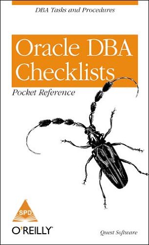 9788173664175: Oracle DBA Checklists Pocket Reference