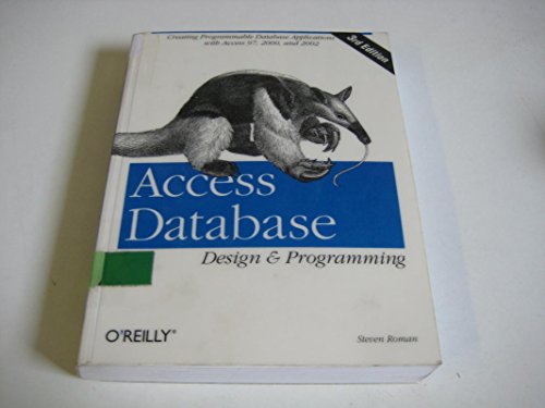9788173664281: Access Database Design And Programming