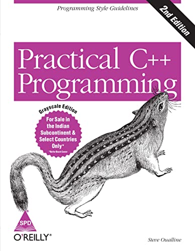 9788173666827: Practical C++ Programming [Paperback] [Jan 01, 2002] Steve Oualline