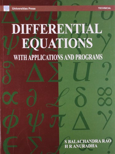 9788173710230: Differential Equations