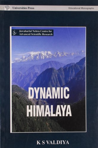 9788173710940: DYNAMIC HIMALAYA [Paperback] by Valdiya, K. S