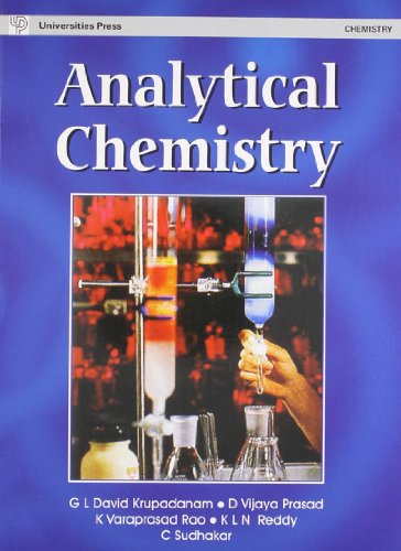 Beispielbild fr Analytical Chemistry zum Verkauf von Books Puddle