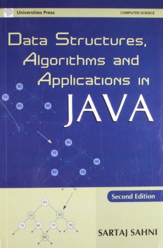 9788173715235: Data Structures, Algorithms, and Applications in JAVA