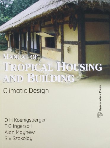 9788173716973: Manual of Tropical Housing and Building: Climate Design