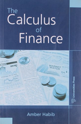 9788173717239: Calculus of Finance, The