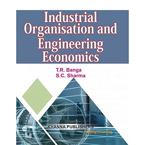 Stock image for Industrial Organization & Engineering Economics for sale by dsmbooks