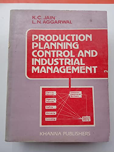 Stock image for Production Planning Control and Industrial Management for sale by dsmbooks