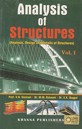 Stock image for Analysis of Structures - 2 Vols. ; Analysis, Design and Detail of Structures for sale by dsmbooks