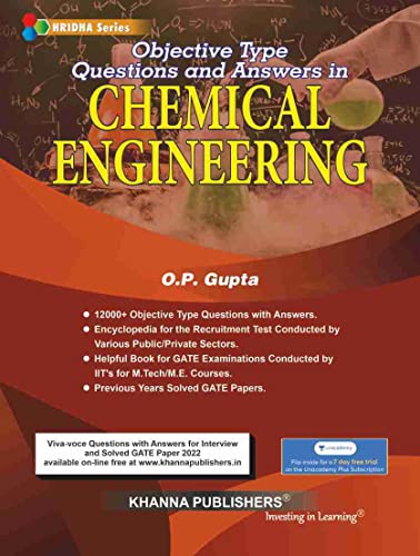 Stock image for Objective Type Questions and Answers In Chemical Engineering for sale by Majestic Books