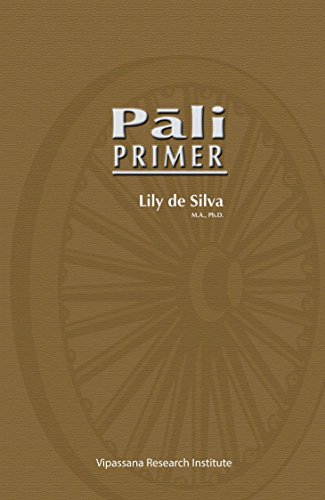 9788174140142: Pali Primer (De Silva)
