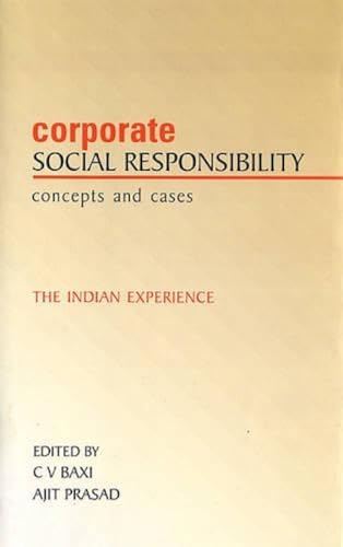 9788174464491: Corporate Social Responsabilities: Concepts and Cases, the Indian Experience