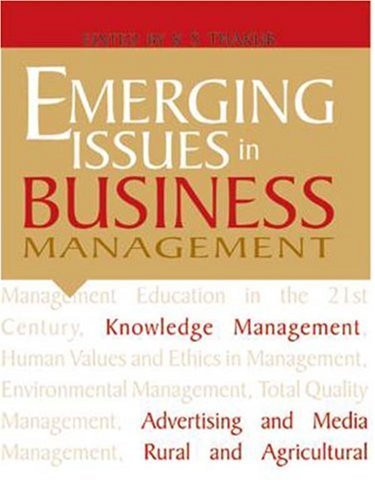Stock image for Emerging Issues in Business Management for sale by Books in my Basket
