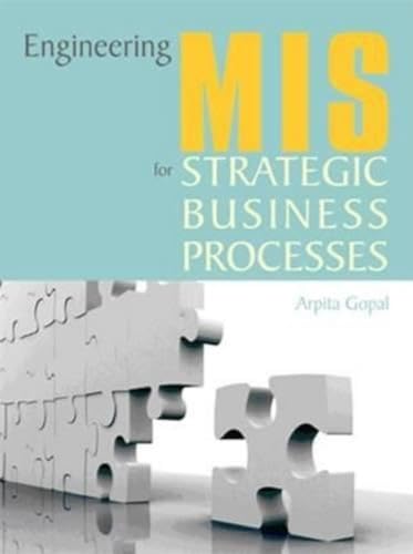 9788174466884: Engineering MIS for Strategic Business Processes