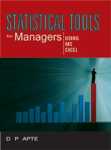 9788174466976: Statistical Tools for Managers: Using MS Excel