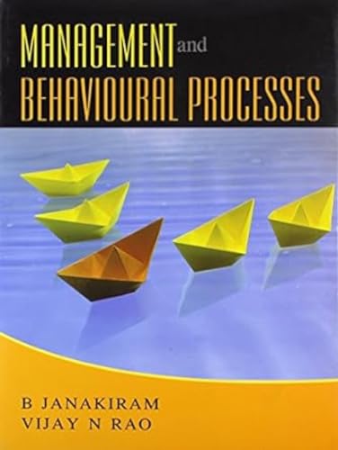 Stock image for Management and Behavioural Process for sale by Books in my Basket