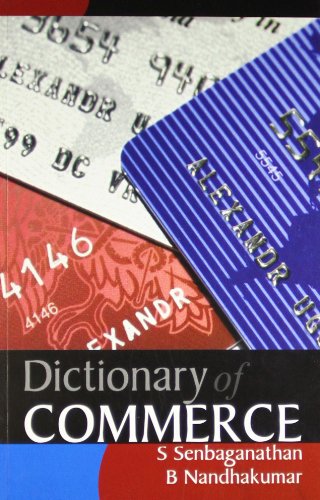 Stock image for Dictionary of Commerce for sale by Books in my Basket