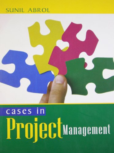 Imagen de archivo de Cases in Project Management a la venta por Books in my Basket