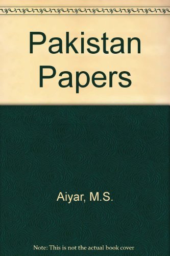 9788174760081: Pakistan Papers