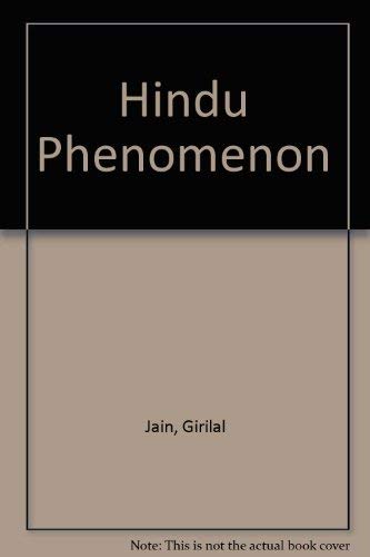 Hindu Phenomenon (9788174760104) by Jain, Girilal; Jain