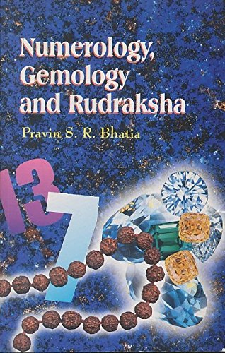 Stock image for Numerology, Gemology and Rudraksha for sale by Shalimar Books
