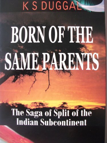 Beispielbild fr Born of the Same Parents zum Verkauf von Shalimar Books