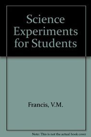 Beispielbild fr Science Experiments for Students zum Verkauf von medimops