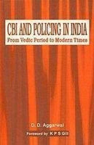 Imagen de archivo de CBI and Policing in India a la venta por Books Puddle