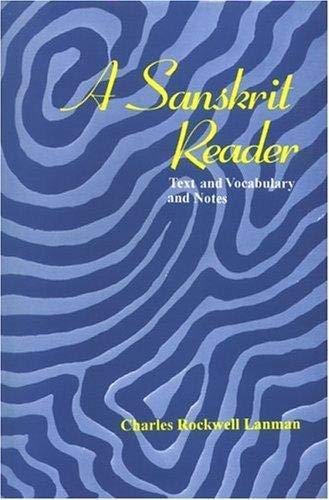 Beispielbild fr A Sanskrit Reader zum Verkauf von Books Puddle