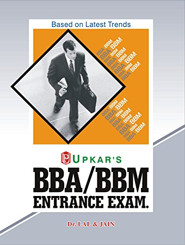 9788174821768: BBA/BBM Entrance Exam.