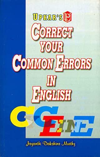 Imagen de archivo de Correct Your Common Errors in English a la venta por dsmbooks