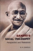 9788174871787: Gandhi's Social Philosophy ; Perspective and Relevance