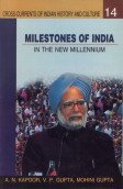 Imagen de archivo de Milestones of India a la venta por Books Puddle