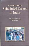 Imagen de archivo de A Dictionary of Scheduled Castes in India a la venta por Books Puddle