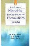 Imagen de archivo de A Dictionary of Minorities & Other Backward Communities in India a la venta por Books Puddle