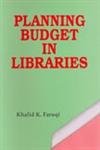 9788174884831: Planning Budget In Libraries