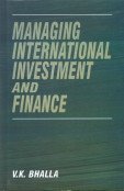 Stock image for Managing International Investment And Finance for sale by Books in my Basket